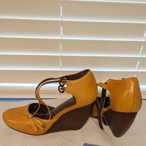 Anthropologie Schuler & Sons Philadelphia Wedge Sandals